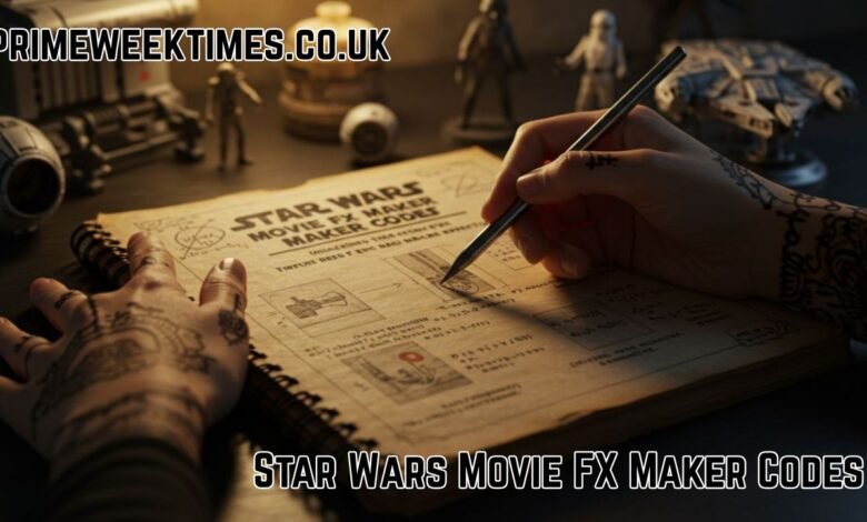 Star Wars Movie FX Maker Codes