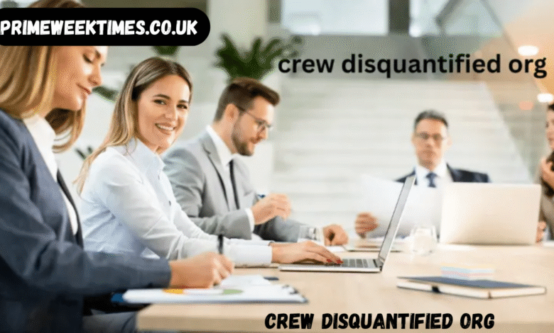 crew disquantified org