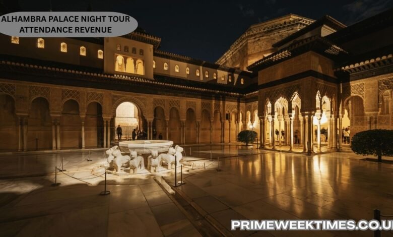 Alhambra Palace Night Tour Attendance Revenue