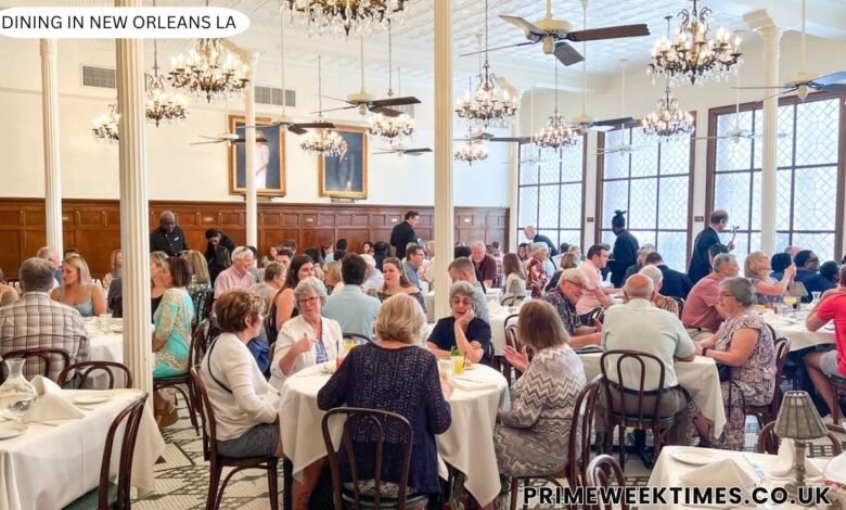 Dining in New Orleans LA