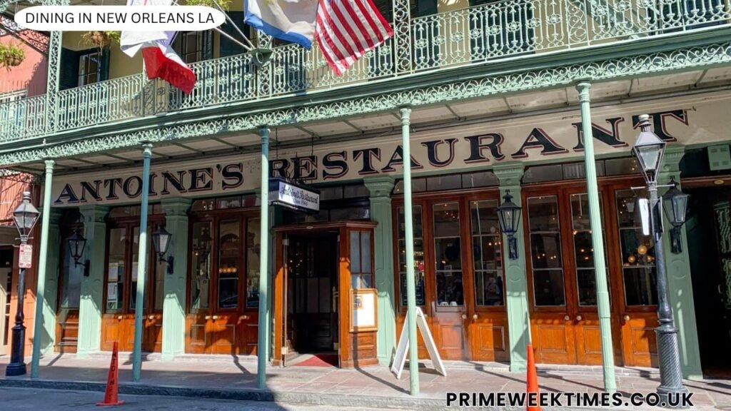 Dining in New Orleans LA