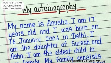 How to Start an Autobiography About Yourself