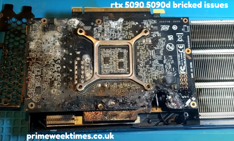 rtx 5090 5090d bricked issues