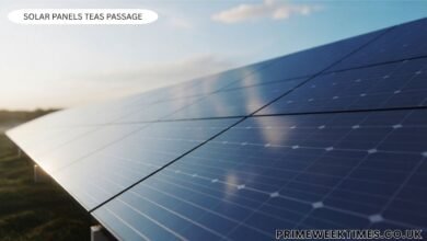 solar panels teas passage