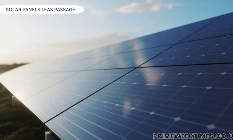 solar panels teas passage