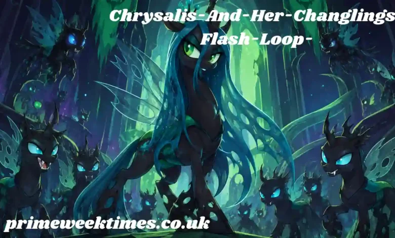 Chrysalis-And-Her-Changlings-Flash-Loop-
