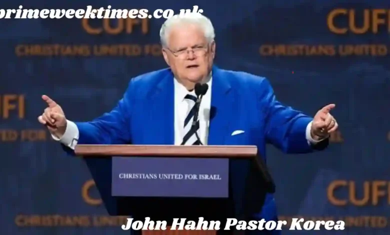 John Hahn Pastor Korea