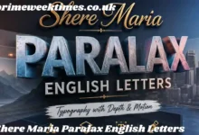 Shere Maria Paralax English Letters