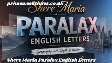 Shere Maria Paralax English Letters
