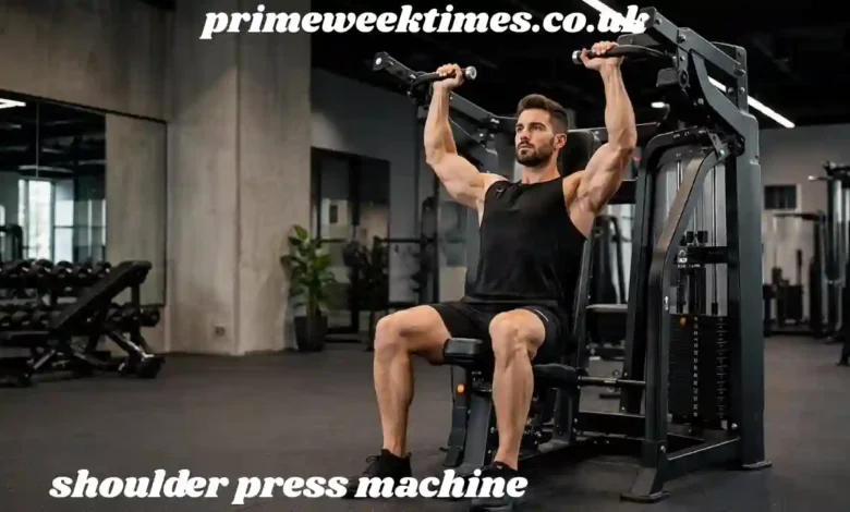 shoulder press machine