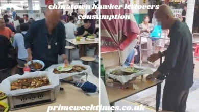 chinatown hawker leftovers consumption