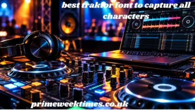 best traktor font to capture all characters