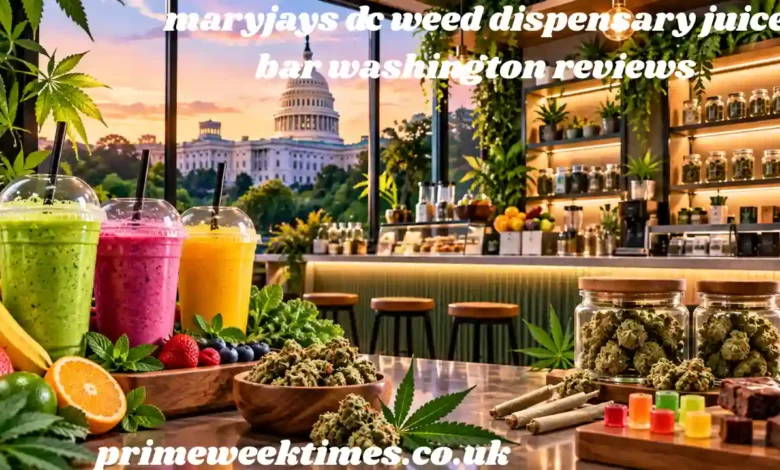 maryjays dc weed dispensary juice bar washington reviews