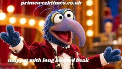 muppet with long hooked beak