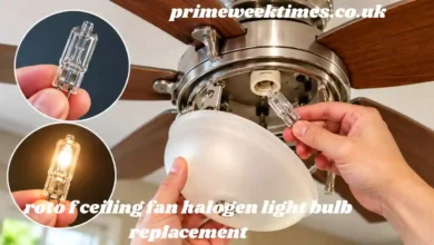roto f ceiling fan halogen light bulb replacement