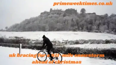 uk bracing for a 411-mile snowstorm ahead of christmas