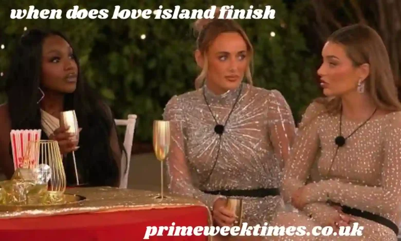 when does love island finish